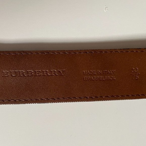 AUTHENTIC BURBERRY BELT - Picture 7 of 9